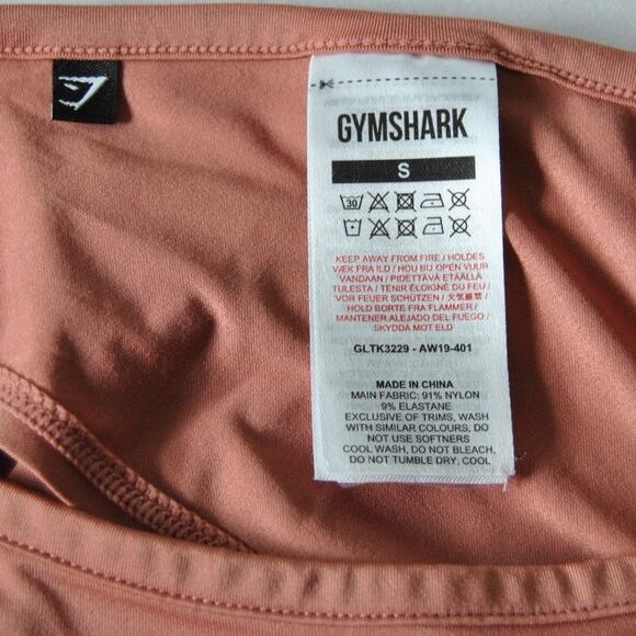 Gymshark Small Pink(ish) Open Back Tank Top - Picture 6 of 8